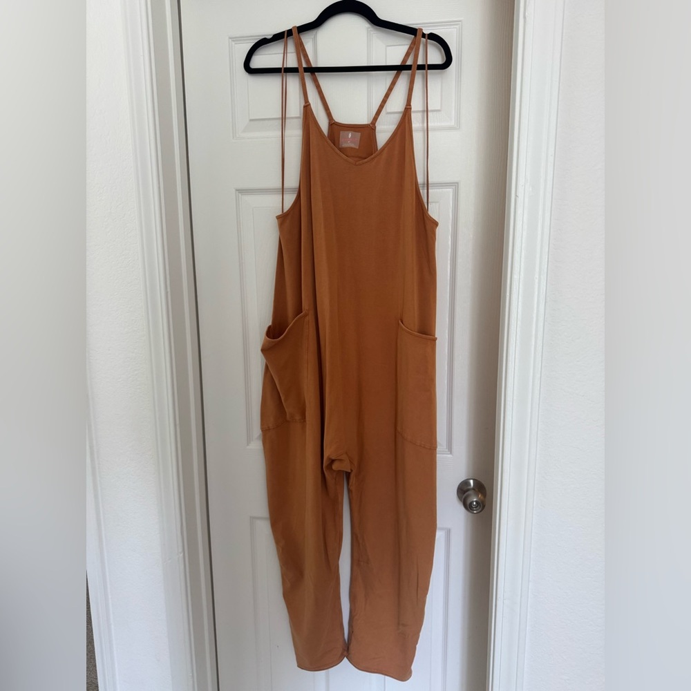 Free People Hot Shot Onsie Toasted Coconut Size Medium NWOT